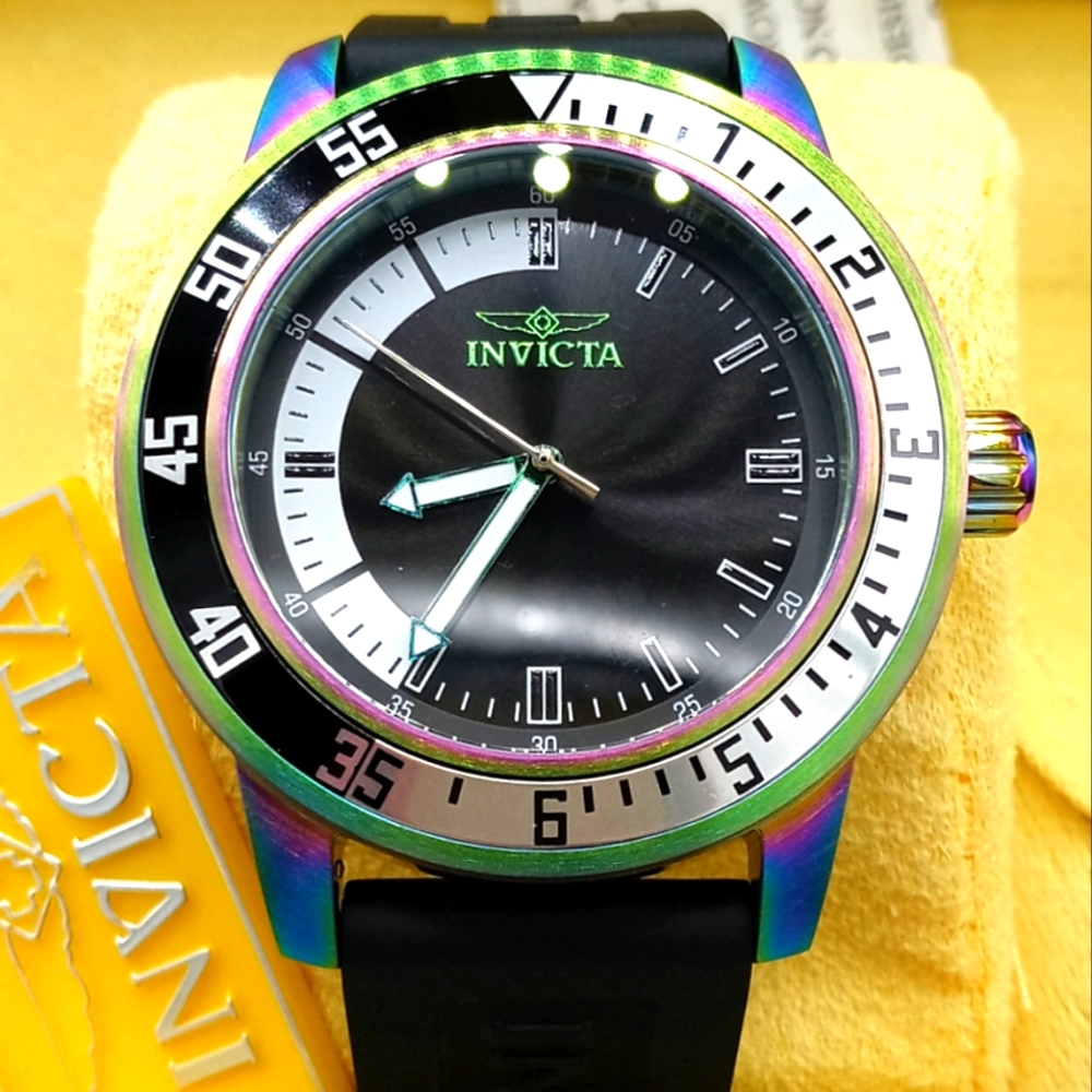 FIRM PRICE-NWOT Invicta Iridescent Specialty Men's Watch(WATCH ONLY)